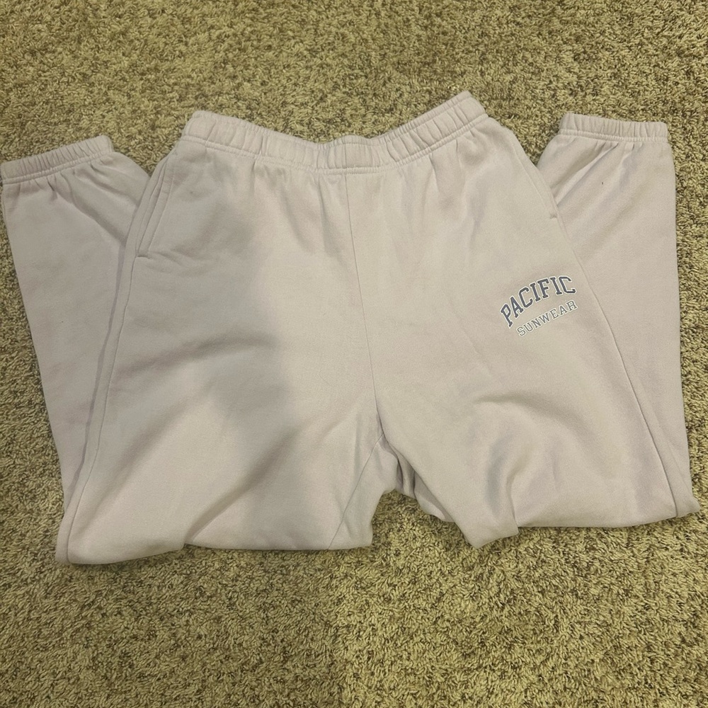 Light purple pacsun sweatpants!